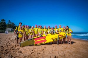 Bilgola SLSC | Nippers and Surfboard